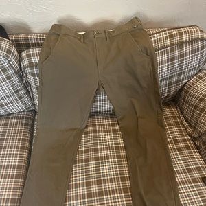 Olive Vans Authentic Chino W:36